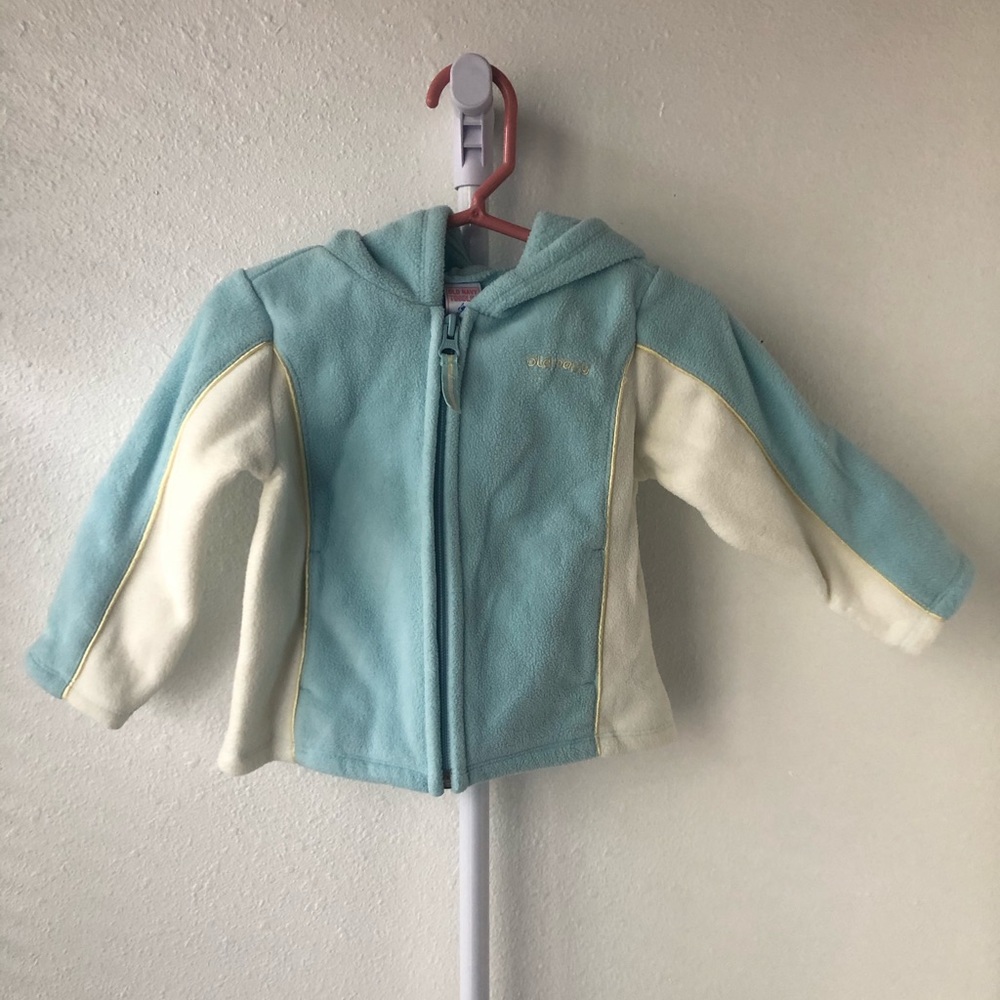 Old Navy Fleece Full Zip Hoodie 18-24 m